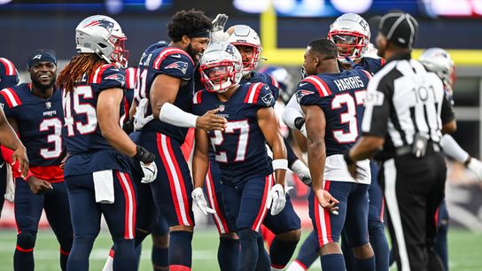 Photos: Adam Richins' top shots from Patriots-Giants preseason opener 08.11.22 taken at Gillette Stadium (Patriots)